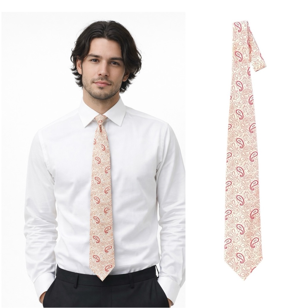 Klauss Boehler Paisley Patterned Tie
🔥% bundle of 3, 5, 10, 15 or 20 ties
